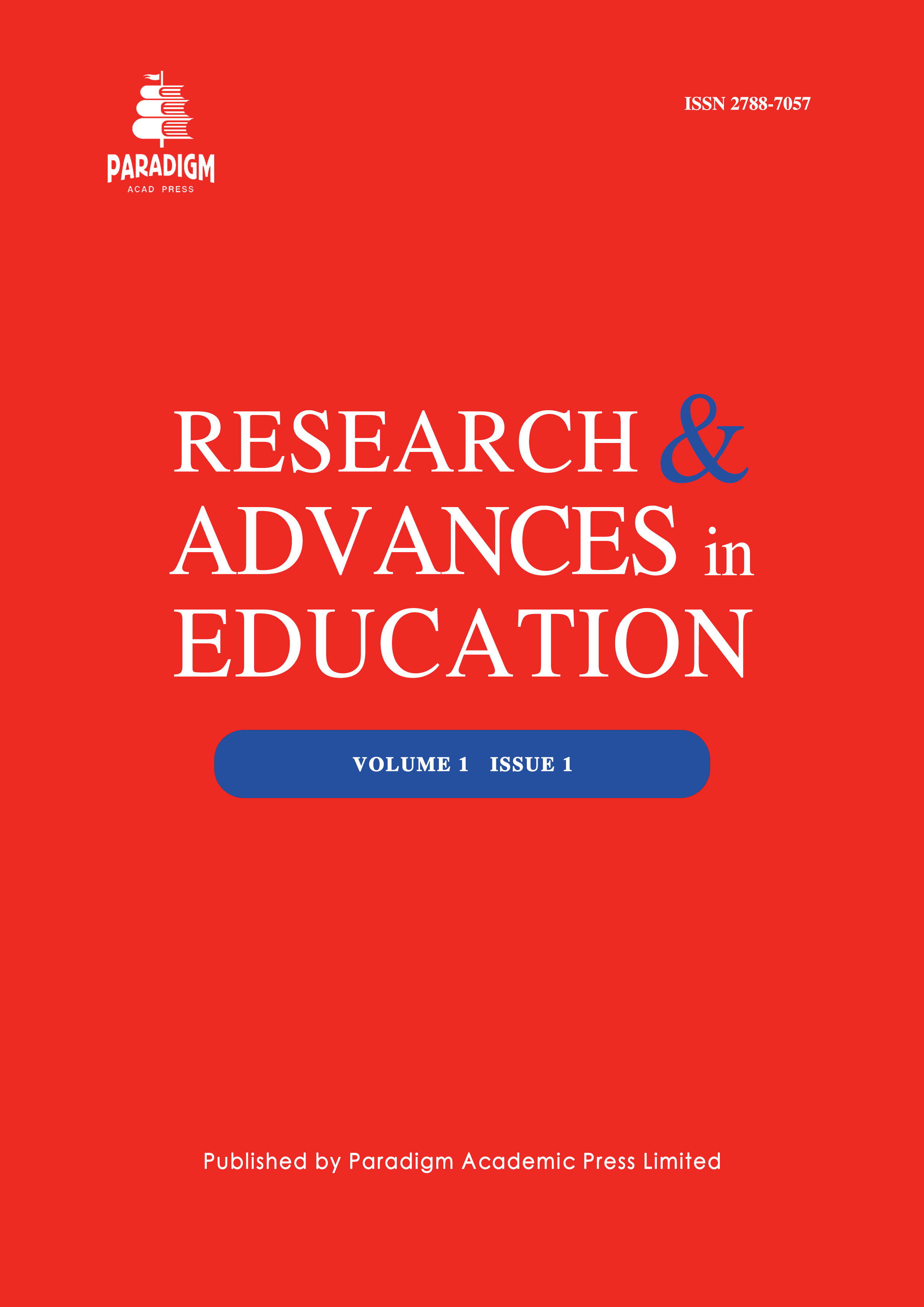 Research and Advances in Education《教育研究与进展》